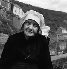 Mrs Verrill, Staithes, North Yorkshire, 1956. Artist: John Gay