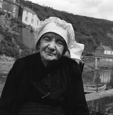 Mrs Verrill, Staithes, North Yorkshire, 1956. Artist: John Gay