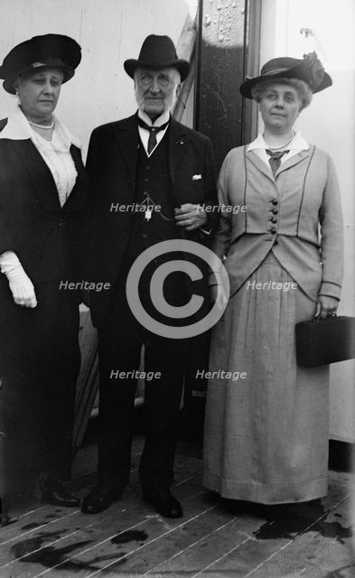 Mrs. Von Andre -- C.M. Depew and wife, between c1910 and c1915. Creator: Bain News Service.