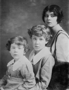 Mrs. W. Astor Chanler, Theo & Wm. A. Chanler, 1916. Creator: Bain News Service