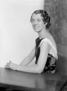 Mrs W.C. Bullock, Portrait, 1933. Creator: Harris & Ewing