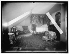 Mrs. Washington's bedroom, Mt. Vernon, c1902. Creator: Unknown