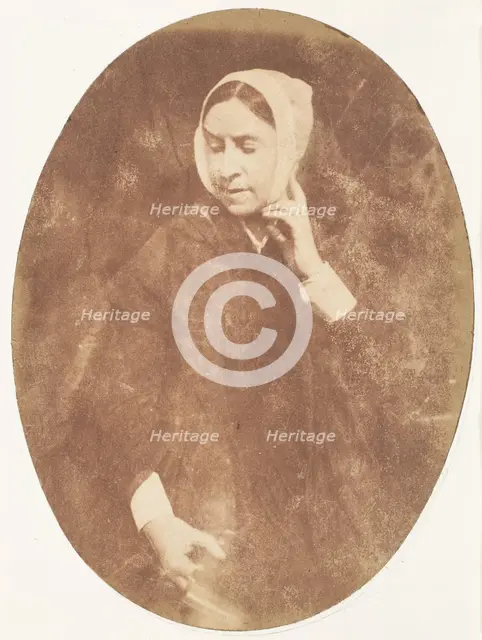 Mrs. Watson, 1843-47. Creators: David Octavius Hill, Robert Adamson, Hill & Adamson.