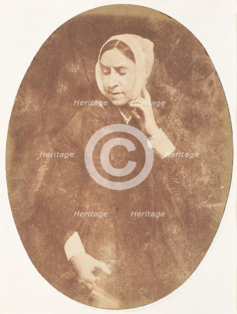 Mrs. Watson, 1843-47. Creators: David Octavius Hill, Robert Adamson, Hill & Adamson.