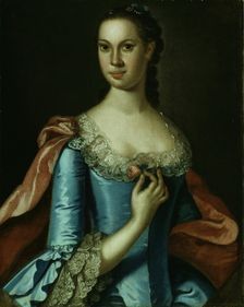 Mrs. William Carmichael, 1764/78. Creator: Johan Hesselius