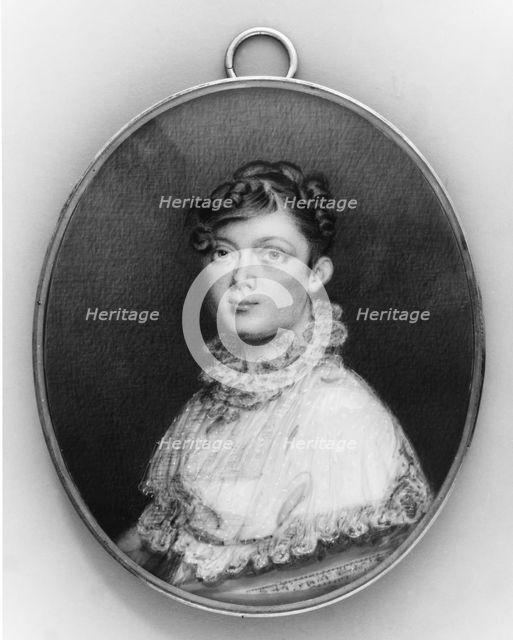 Mrs. William Edward Wilmerding (Joanna Mary Gosman), ca. 1825. Creator: Benjamin Trott.