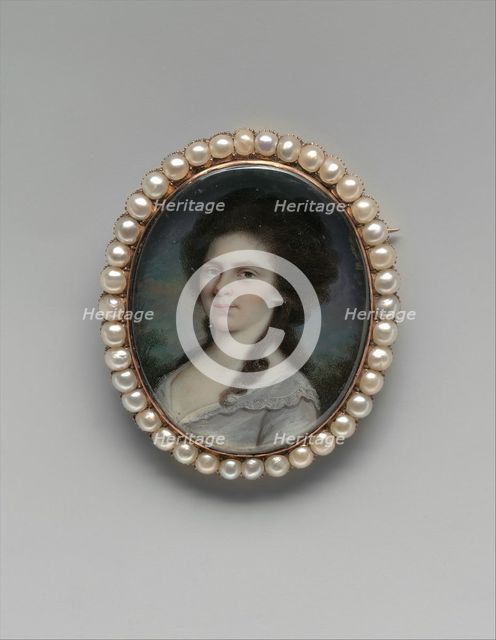 Mrs. William Few (Catherine Nicholson), 1787. Creator: John Ramage.