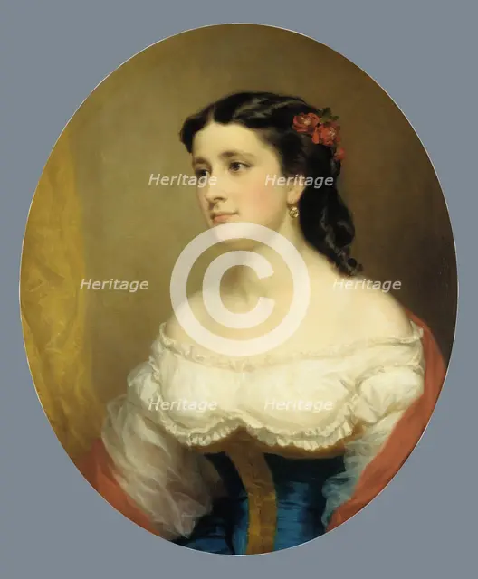 Mrs. William Loring Andrews, 1861-63. Creator: George Augustus Baker.