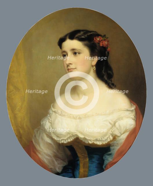 Mrs. William Loring Andrews, 1861-63. Creator: George Augustus Baker.