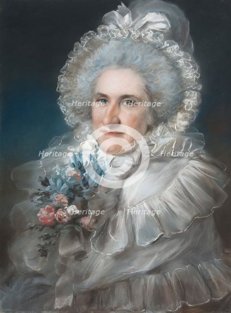 Mrs. William Man Godschall (Sarah Godschall, 1730-1795), 1791. Creator: John Russell.