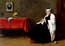 Mrs William Pirie Smith, c1880-1900s. Creator: Archibald David Reid