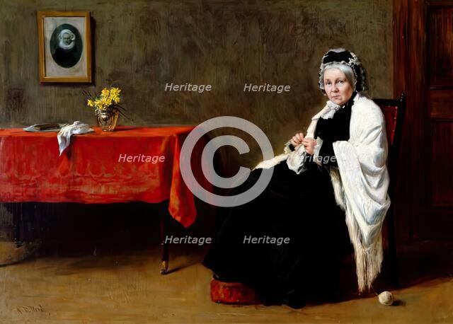 Mrs William Pirie Smith, c1880-1900s. Creator: Archibald David Reid.