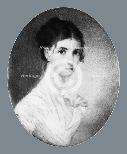 Mrs. William Wortley Worsley (Rebecca Smith), 1805. Creator: Thomas Sully.