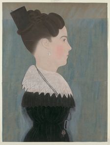 Mrs. William Waters, c. 1825/1830. Creator: Ruth Henshaw Bascom