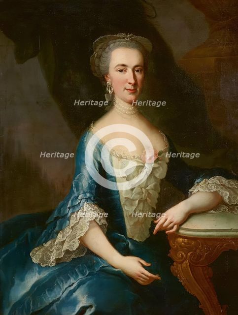 Ms. N. Ruard (born Cappellari?), c1770/1800. Creator: Martin van Meytens.