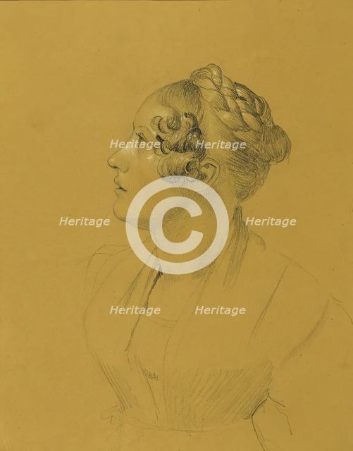 Ms. Steger, before 1828. Creator: Johann Peter Krafft.