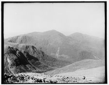 Mt. Adams and Mt. Madison from carriage road, Presidential Range, White Mountains, c1890-1901. Creator: Unknown