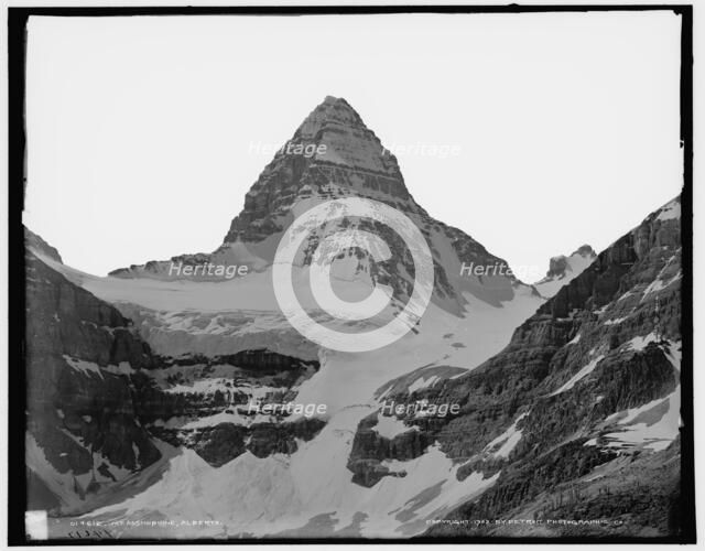 Mt. Assiniboine, Alberta, between 1900 and 1910. Creator: Unknown.