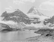Mt. Assiniboine & lake, Alberta, Canada, between 1900 and 1910. Creator: Unknown