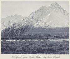 Mt Giant from Birch Hill, Mt Cook district. From the album: Record Pictures of New Zealand, 1920s. Creator: Harry Moult