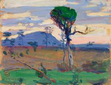 Mt. Donyo Sabuk, 1909. Creator: Akseli Gallen-Kallela