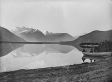 Mt Earnslaw, from Glenorchy, c1870s. Creator: Burton Brothers