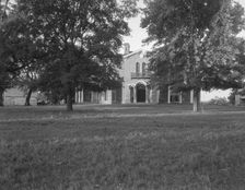 Mt. Holly Plantation house, built in 1840, still occupied, near Foote, Mississippi, 1937. Creator: Dorothea Lange