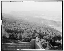 Mt. Holyoke and Connecticut Valley from Mt. Tom, Mass., between 1900 and 1915. Creator: Unknown