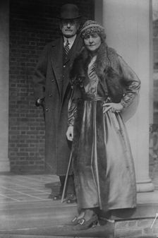 M.T. Herrick & Anne Morgan, (1918?). Creator: Bain News Service