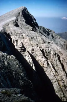 Mt Olympus, Greece, View to West from main summit, c20th century. Artist: CM Dixon