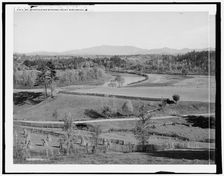 Mt. Mount Mansfield and Winooski Valley, Burlington, Vt., between 1900 and 1906. Creator: Unknown