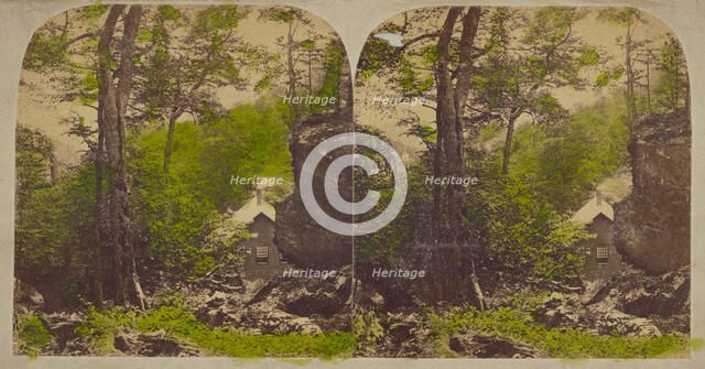 Mt. Mansfield, Notch House, about 1865. Creator: Guy B. Davis.