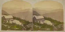 Mt. Mansfield. Summit House & Sterling Mts., about 1865. Creator: Guy B. Davis