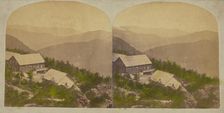 Mt. Mansfield. Summit House & Sterling Mts., about 1865. Creator: Guy B. Davis