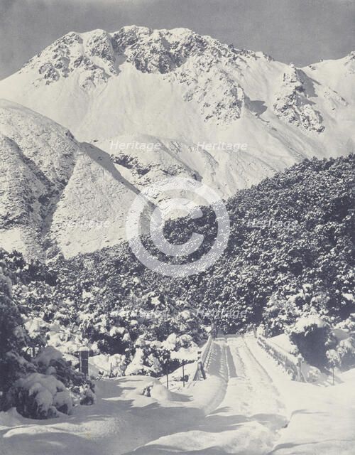 Mt Sebastapol, 4,700 ft., Mt Cook District. From the album: Record Pictures of New Zealand, 1920s. Creator: Harry Moult.