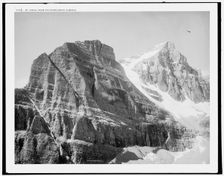 Mt. Sheol i.e. Sheal from the Saddleback, Alberta, (1902?). Creator: Unknown