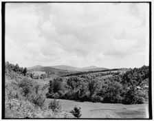 Mt. Shrewsbury and Mt. Killington from East Wallingford, Green Mountains, between 1900 and 1906. Creator: Unknown