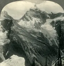 Mt. Sir Donald, Matterhorn of North American Alps, B.C., Canada c1930s. Creator: Unknown