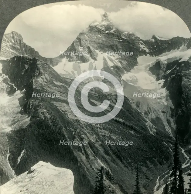 'Mt. Sir Donald, Matterhorn of North American Alps, B.C., Canada', c1930s. Creator: Unknown.