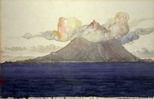 Mt. Pico, Azores Islands, 1905. Creator: Cass Gilbert