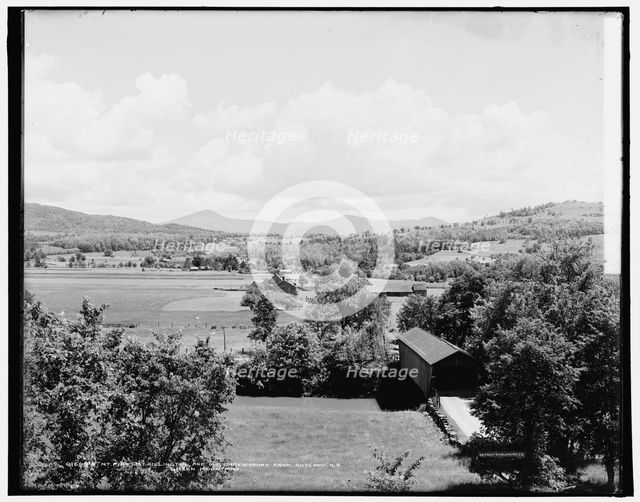 Mt. Pico, Mt. Killington, and Mt. Shrewsbury from Rutland R.R., Green Mountains, c1900-1906. Creator: Unknown.