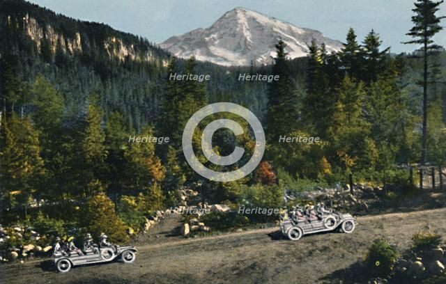 'Mt. Rainier from National Park Inn', c1916. Artist: Asahel Curtis.