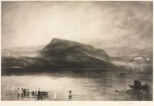 Mt. Rigi at Dawn, 1910. Creator: Frank Short (British, 1857-1945)