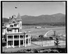 Mt. Washington from Mount Pleasant House, White Mountains, c1900. Creator: Unknown