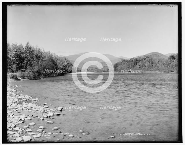 Mt. Washington from the Saco, North Conway, c1900. Creator: Unknown.