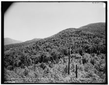 Mt. Webster, Mt. Avalon, and Mt. Tom, White Mountains, between 1890 and 1901. Creator: Unknown