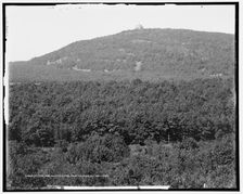 Mt. Tom and Mountain Park from the east, Holyoke, Mass., between 1900 and 1915. Creator: Unknown