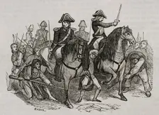 Mutiny of Aranjuez, Spain, 1808, (1851). Creator: Sainz