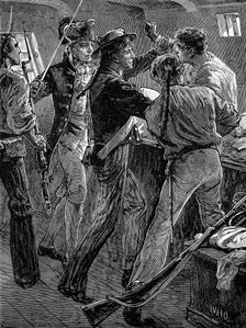 Mutiny of the crew of the Bounty 1789 (late 19th century)