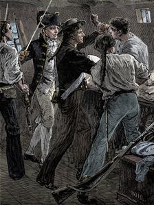 Mutiny of the crew of the Bounty 1789 (late 19th century)